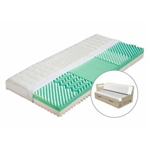 Sendvičová matrace ELIS - sada k rozkladacím postelím 90x200, 2x45x200 (půlená)