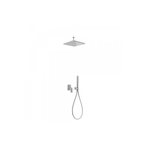 CUADRO-TRES 00618080 Podomítkový jednopákový sprchový set - lesklý chrom
