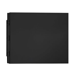 Polysan PLAIN panel boční 70x59cm, černá mat