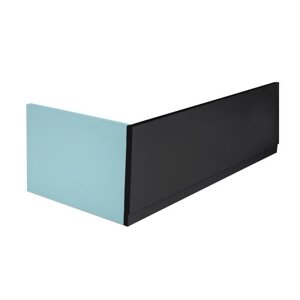 Polysan PLAIN panel čelní 180x59cm, černá mat, pravý