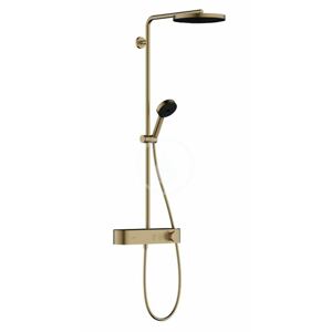 Hansgrohe 24220140 - Sprchový set s termostatem, průměr 26 cm, 3 proudy, kartáčovaný bronz