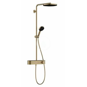 Hansgrohe 24221140 - Sprchový set s termostatem, průměr 26 cm, 3 proudy, EcoSmart, kartáčovaný bronz