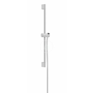 Hansgrohe 24400700 - Sprchová tyč 67 cm, se sprchovou hadicí, matná bílá