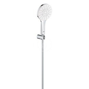 Grohe 26581LS0 - Sada sprchové hlavice 130 9,5 l/min, 3 proudy, držáku a hadice, měsíční bílá