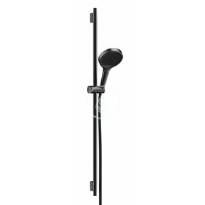 Hansgrohe 28744340 - Set sprchové hlavice, tyče a hadice, 3 proudy, EcoSmart, kartáčovaný černý chrom