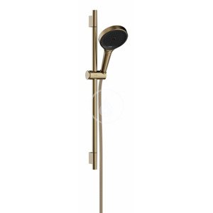 Hansgrohe 28745140 - Set sprchové hlavice, tyče a hadice, 3 proudy, kartáčovaný bronz