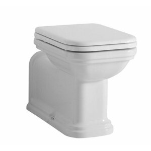 Kerasan WALDORF WC mísa stojící, 37x42x65cm, spodní/zadní odpad
