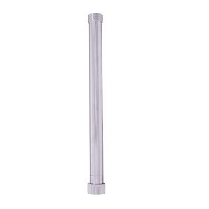 Eco produkty Prodloužení tyče sprchového kompletu o 15 cm - trubka 2,2 cm, závity 3/4" x 3/4"
