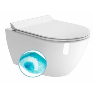 GSI PURA závěsná WC mísa, Swirlflush, 50x36cm, bílá ExtraGlaze