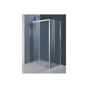 Hopa CZ Obdélníkový sprchový kout ESTRELA KOMBI 130 cm x 90 cm - Levé (SX), Hliník chrom, Čiré bezpečnostní sklo - 6 mm