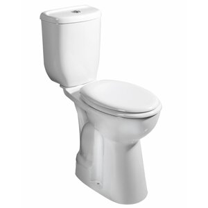 Creavit HANDICAP WC kombi zvýšený sedák, spodní odpad, bílá - SET(BD305/1ks, SSUV12/1ks, SD410/1ks)