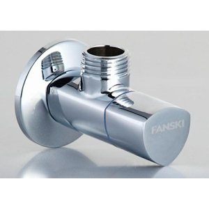 Fanski FA2760-AP008-S Rohový keramický ventil 1/2" x 3/8" modré značení