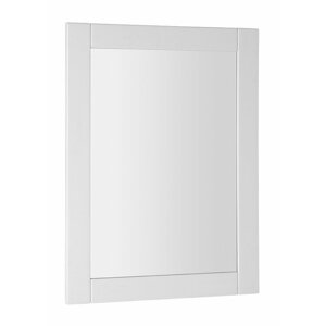 Aqualine FAVOLO zrcadlo v rámu 60x80cm, bílá mat