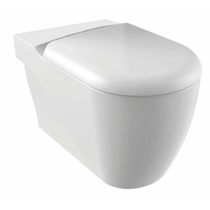 Creavit GRANDE WC mísa XL pro kombi, spodní/zadní odpad, bílá