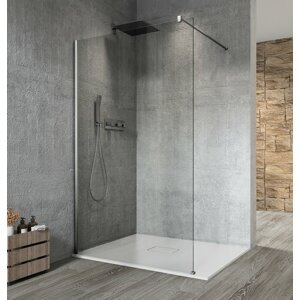 Gelco VARIO CHROME jednodílná sprchová zástěna k instalaci ke stěně, čiré sklo, 900 mm - SET(GX1290/1ks, GX1010/1ks)