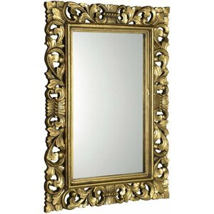 Sapho SCULE zrcadlo ve vyřezávaném rámu, 80x120cm, zlatá