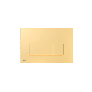 Alcadrain Thin M575 ovládací tlačítko pro předstěnové instalační systémy, zlatá barva (dříve Alcaplast)