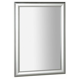 Sapho ESTA zrcadlo v dřevěném rámu 580x780mm, stříbrná s proužkem