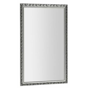 Sapho MELISSA zrcadlo v dřevěném rámu 572x972mm, stříbrná