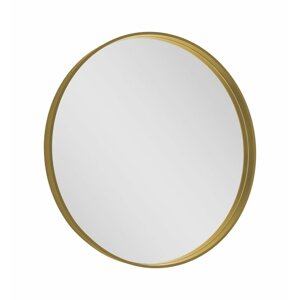 Sapho NOTION kulaté zrcadlo v rámu ø 60cm, zlato mat