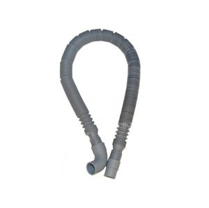 Eco produkty Pračková vypouštěcí flexibilní hadice 60 - 200 cm s kolenem šedá (pro pračky a myčky)