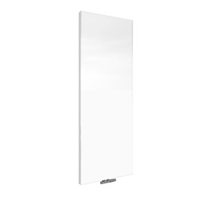 Instalprojekt Koupelnový radiátor INVENTIO 650 x 1800 mm, hladké provedení, bílá barva (Zvýšený výkon 1694 W)