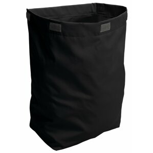 Sapho Prádelní koš do skříně 310x500x230mm, suchý zip, černá