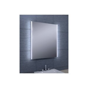 B-eco Zrcadlo Vertical Light 70 x 60 cm s LED osvětlením v bočních hranách