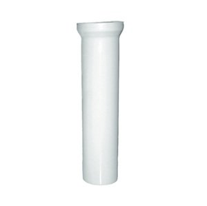 PB Připojovací WC přímý kus 110 x 400 mm - dopojení přímé s manžetou