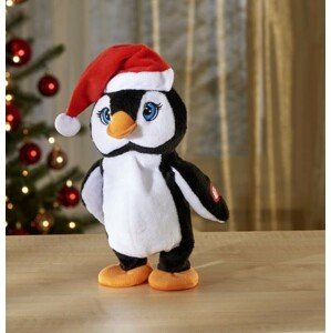 Magnet 3Pagen Mluvící vánoční tučňák Pingo
