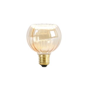 E27 stmívatelná LED lampa G80 goldline 4W 210 lm 1900K
