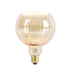 E27 stmívatelná LED lampa G125 goldline 6W 320 lm 1900K