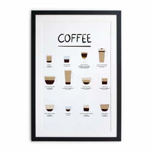 Plakát v rámu 30x40 cm Coffee – Really Nice Things