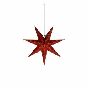 Červená světelná dekorace s vánočním motivem ø 45 cm Embla – Markslöjd