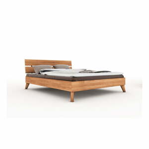Dvoulůžková postel z bukového dřeva 200x200 cm Greg 2 - The Beds