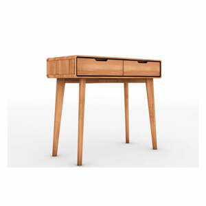 Toaletní stolek z bukového dřeva 90x40 cm Greg - The Beds