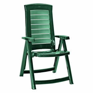 Zelená plastová zahradní židle Aruba - Keter