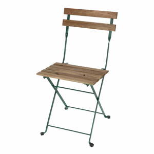 Zeleno-béžová kovová zahradní židle – Esschert Design