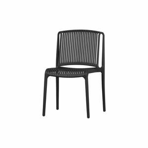 Černá zahradní židle Billie – WOOOD