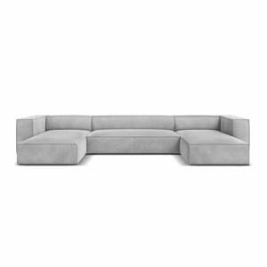 Světle šedá rohová pohovka (do "U") Madame – Windsor & Co Sofas