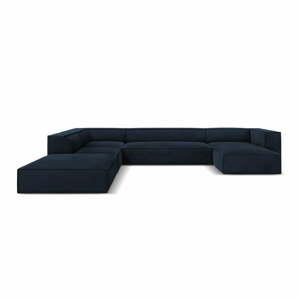 Tmavě modrá rohová pohovka (levý roh) Madame – Windsor & Co Sofas