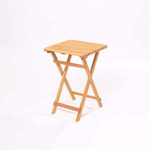 Zahradní odkládací stolek z bukového dřeva 50x50 cm – Floriane Garden