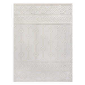 Krémový koberec z žinylky 160x240 cm Shyla – Flair Rugs