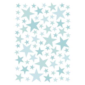 Dětské samolepky v sadě 74 ks 30x42 cm Stars – Lilipinso