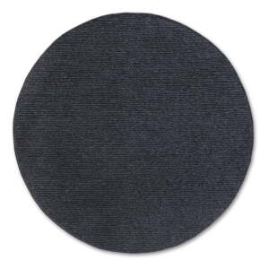 Tmavě šedý ručně tkaný vlněný kulatý koberec ø 160 cm Francois – Villeroy&Boch