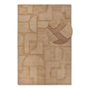Béžový ručně tkaný vlněný koberec 80x150 cm Alexis – Villeroy&Boch