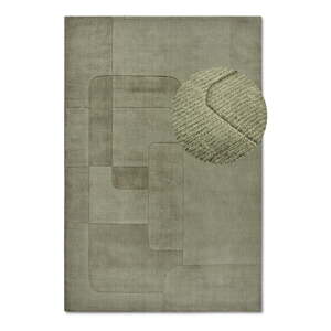 Zelený ručně tkaný vlněný koberec 80x150 cm Charlotte – Villeroy&Boch