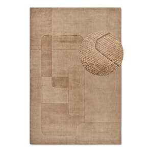 Béžový ručně tkaný vlněný koberec 160x230 cm Charlotte – Villeroy&Boch