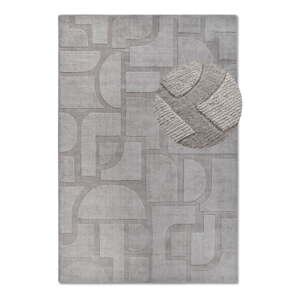 Šedý ručně tkaný vlněný koberec 120x170 cm Alexis – Villeroy&Boch