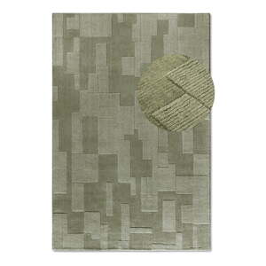Zelený ručně tkaný vlněný koberec 80x150 cm Wilhelmine – Villeroy&Boch